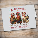Search for funny chicken christmas cards Animal