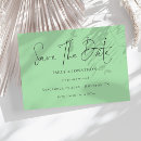 Search for green save the dates Script