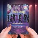 Search for glow dance party invitations Cool