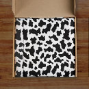 Search for cow print tissue paper Black and white