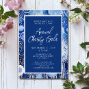 Search for blue white christmas invitations Business