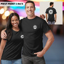 Search for double sided tshirts Your logo here
