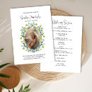 Search for funeral template programmes Memorial service program