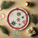 Search for snowflake plates Red
