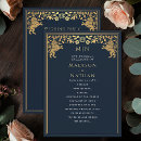 Search for royal blue wedding programs Floral
