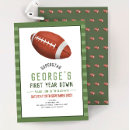 Search for down 1st birthday invitations Sports