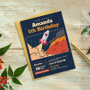 Search for space adventure birthday invitations Rocket ship