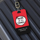 Search for dr seuss luggage tags Thing one thing two