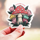 Search for outdoor garden stickers Mushroom
