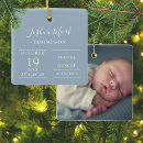 Search for dusty blue christmas tree decorations Baby boy