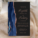 Search for black and rose gold invitations Trendy