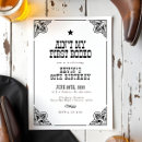 Search for rustic 50th birthday invitations Western