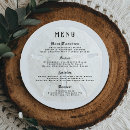 Search for round menus Black and white