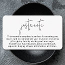 Search for simple enclosure cards Bridal shower