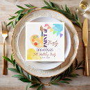 Search for art napkins Monogrammed