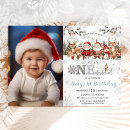 Search for santa birthday invitations Winter onederland