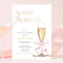 Search for pink bridal brunch invitations Champagne
