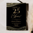 Search for 25th for her birthday invitations Cheers to 25 years