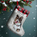 Search for dog christmas stockings Rustic