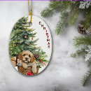 Search for cockapoo christmas tree decorations Animal