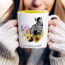 Search for zebras mugs White