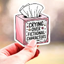Search for fictional characters stickers Funny