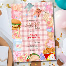 Search for burger birthday invitations Fast food