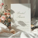 Search for sage bridal shower invitations Calligraphy