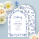 Search for blue white baby baby shower invitations Vintage