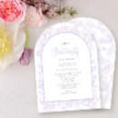 Search for lilac baby shower invitations A little butterfly