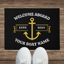 Search for black and gold doormats Nautical