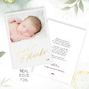 Search for gold foil thank you cards Calligraphy script