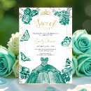 Search for emerald green butterfly Gold foil