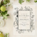 Search for black lines square invitations Vintage