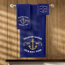 Search for blue and gold bathroom accessories Sailing