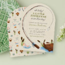 Search for fishing baby shower invitations Watercolor