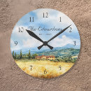 Search for tuscan clocks Rustic