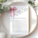 Search for bachelorette question games Bridal shower