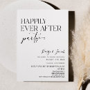 Search for wedding reception invitations Happily ever after party