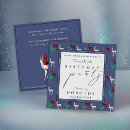 Search for reindeer birthday invitations Watercolor