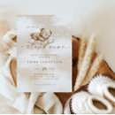 Search for beige baby shower invitations Watercolor