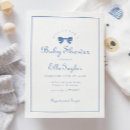 Search for classy baby boy shower invitations Elegant