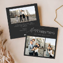 Search for 3 photo christmas cards Minimalist