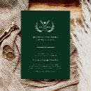 Search for golf bridal shower invitations Green