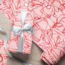 Search for aesthetic christmas wrapping paper Red