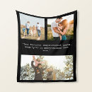 Search for 3 photo blankets Typography