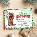 Search for hoedown seasonal invitations Cowboy boots