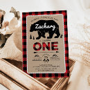 Search for lumberjack birthday invitations Woodland