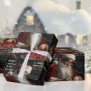 Search for santas workshop wrapping paper Kids