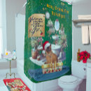 Search for funny christmas shower curtains Cute